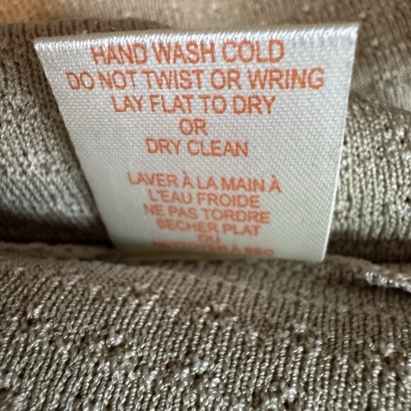 Ronny Kobo Mini Dress Size Small Beige Tan Stretch Bodycon Designer Fit & Flare - Picture 10 of 10